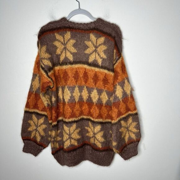 The Gold Label Designer Collection Sweater Size Medium Mohair Nylon Made In UK - Picture 3 of 9